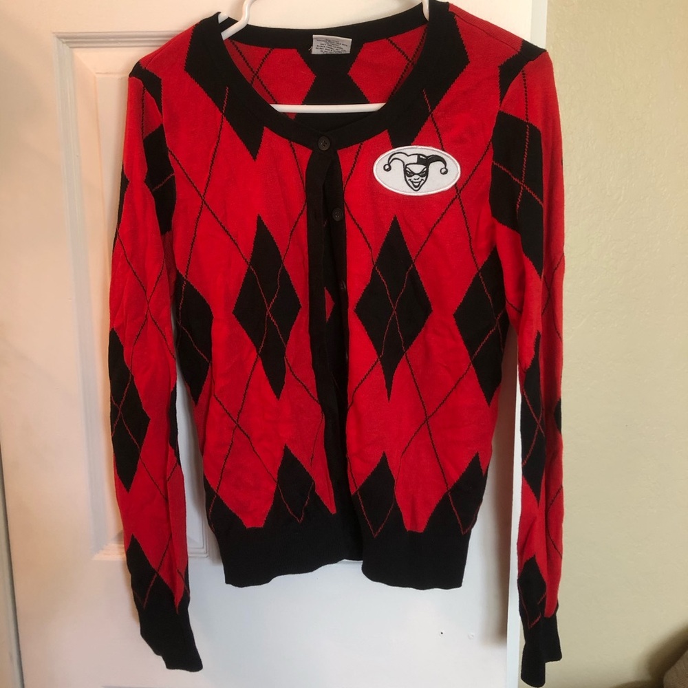 Hot Topic Harlequin Cardigan - Picture 2 of 4